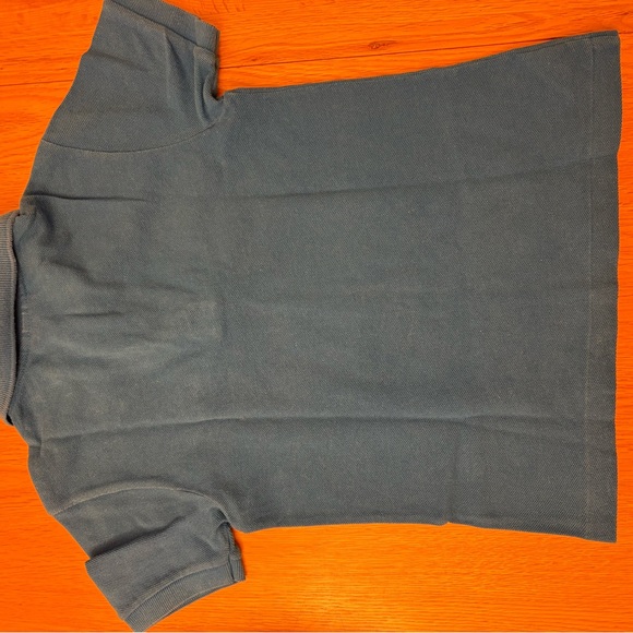 2 Kids Lacoste Blue short sleeved Polo Shirts - age 6 - Picture 3 of 6